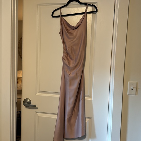 Zara Satin Effect Dress - Picture 2 of 6